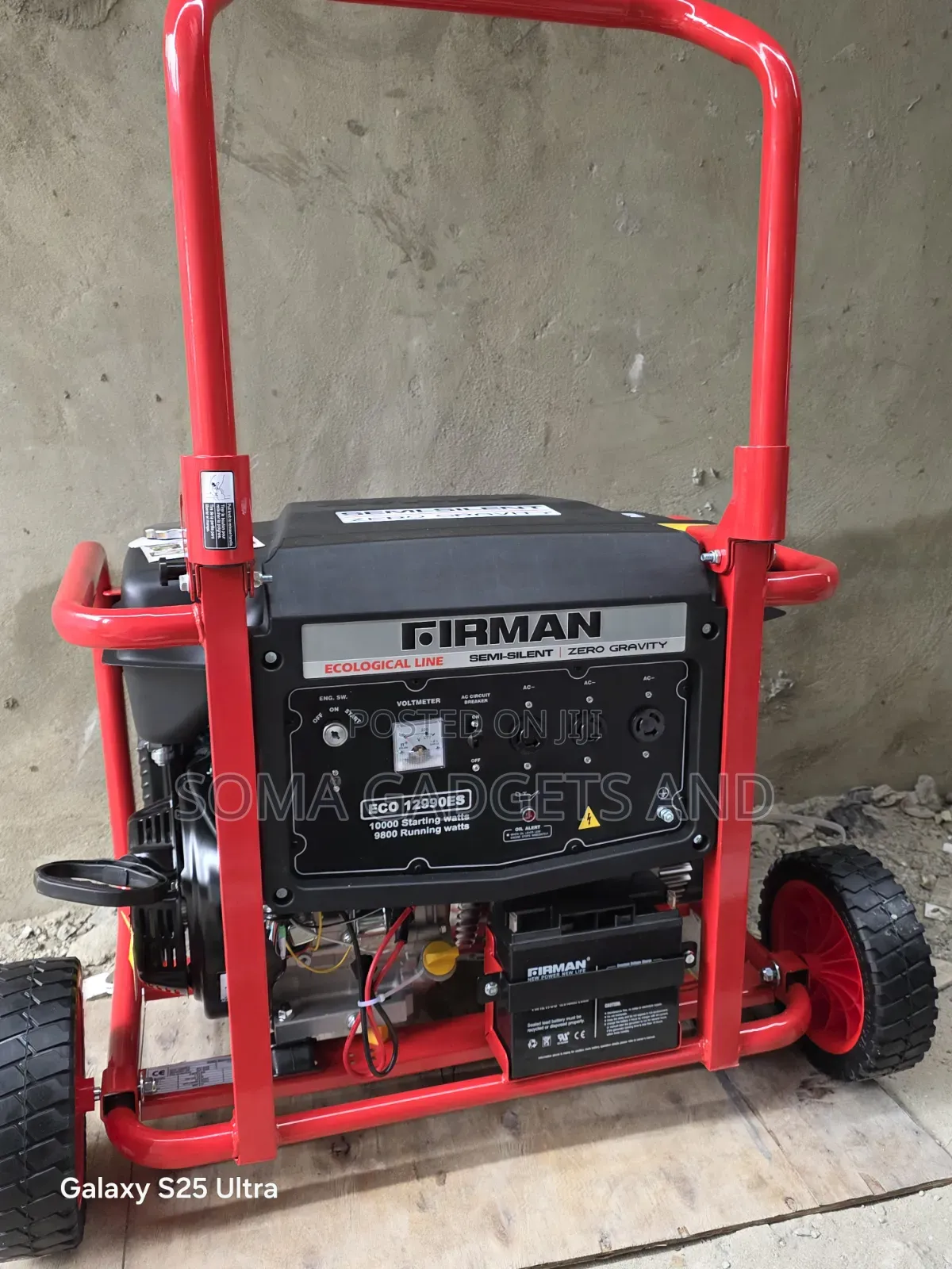 {10KVA}Firman Petrol Generator 100%copper Coil