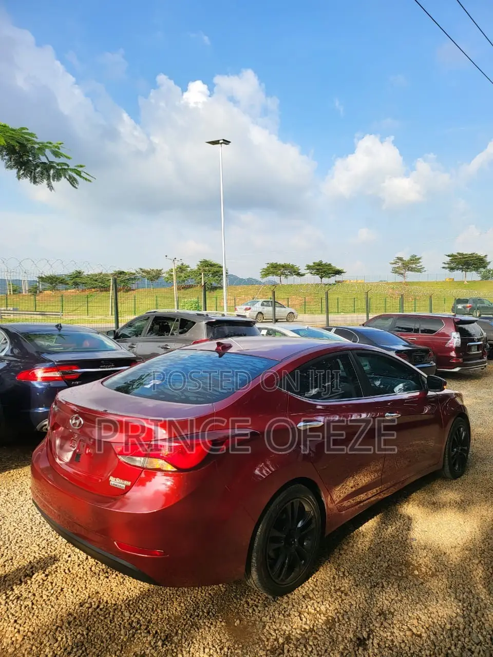 Hyundai Elantra 2014 Maroon