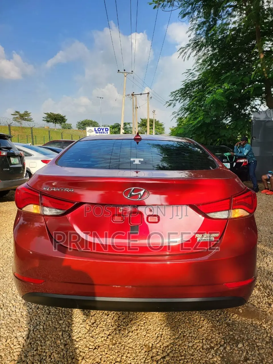 Hyundai Elantra 2014 Maroon