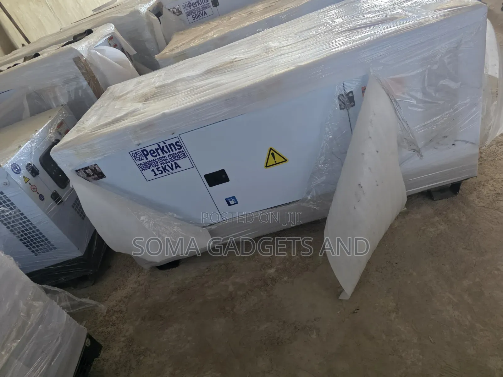 15kva Perkins Diesel Soundproof Generator 2years Wty 100%copper Coil