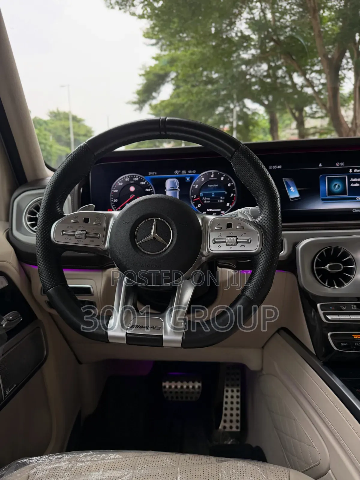 Mercedes-Benz G-Class 2019 White