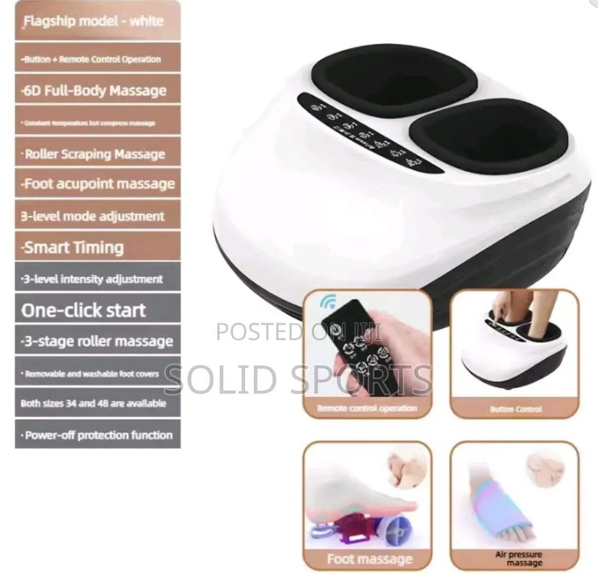 Original STYLISH FOOT MASSAGER
In Stock, Payment on Delivery