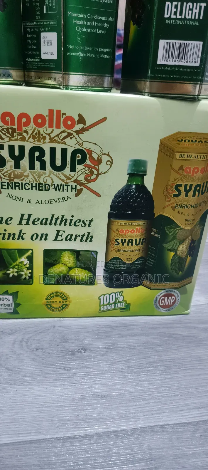 Apollo Noni Syrup Helps Lower High Cholesterol Level to Protect Heart.