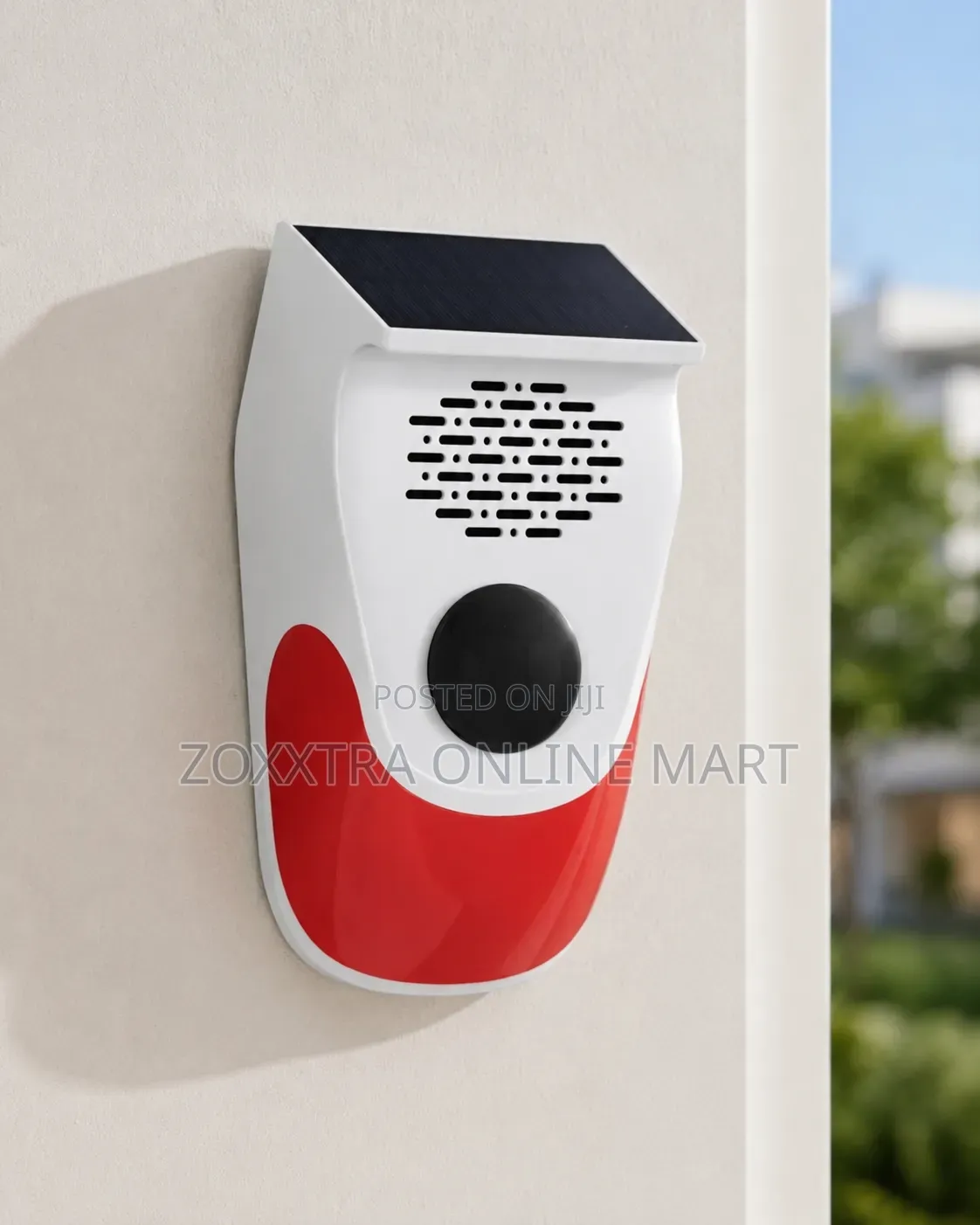 Solar Powered Outdoor Security Alarm