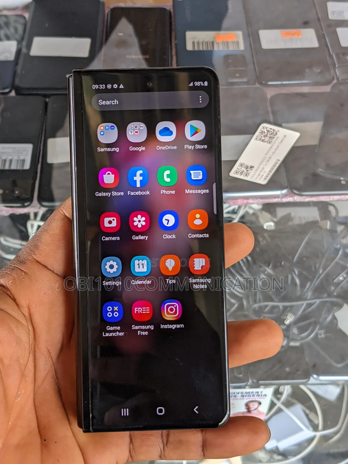 Samsung Galaxy Z Fold 3 256 GB Black