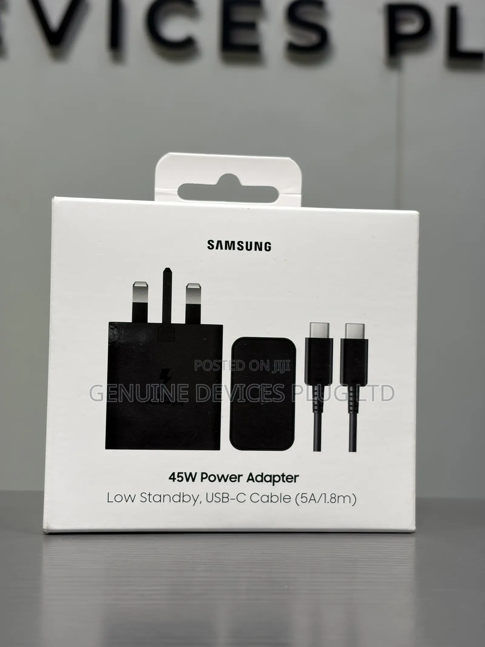 SAMSUNG 45W Super Fast Charging USB-C Wall Charger With Cable