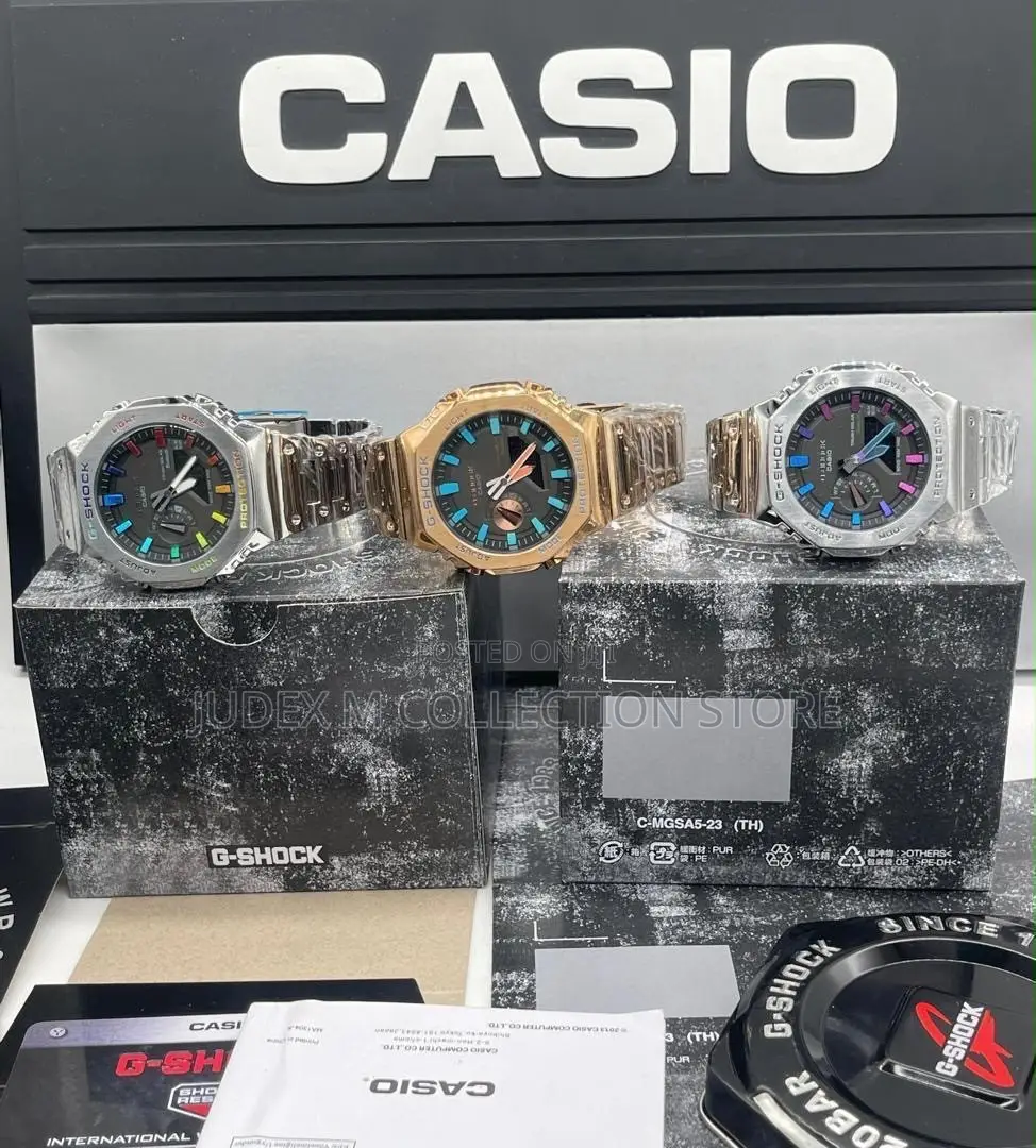 CASIO G-Shock Luxury Watch Collection