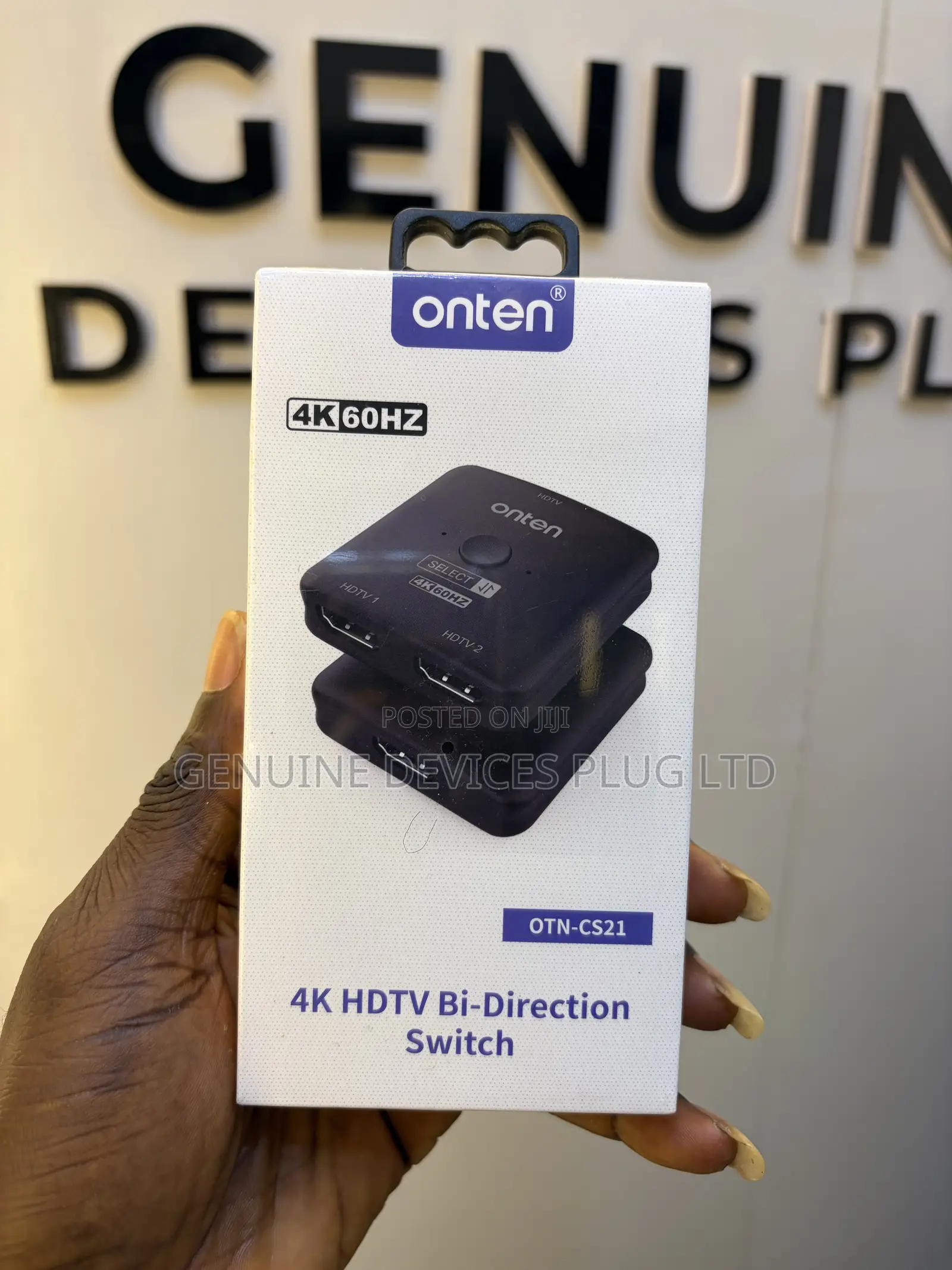 HDMI Switch 4k@60hz Splitter, Bidirectional HDMI Switcher 2 in 1 Out