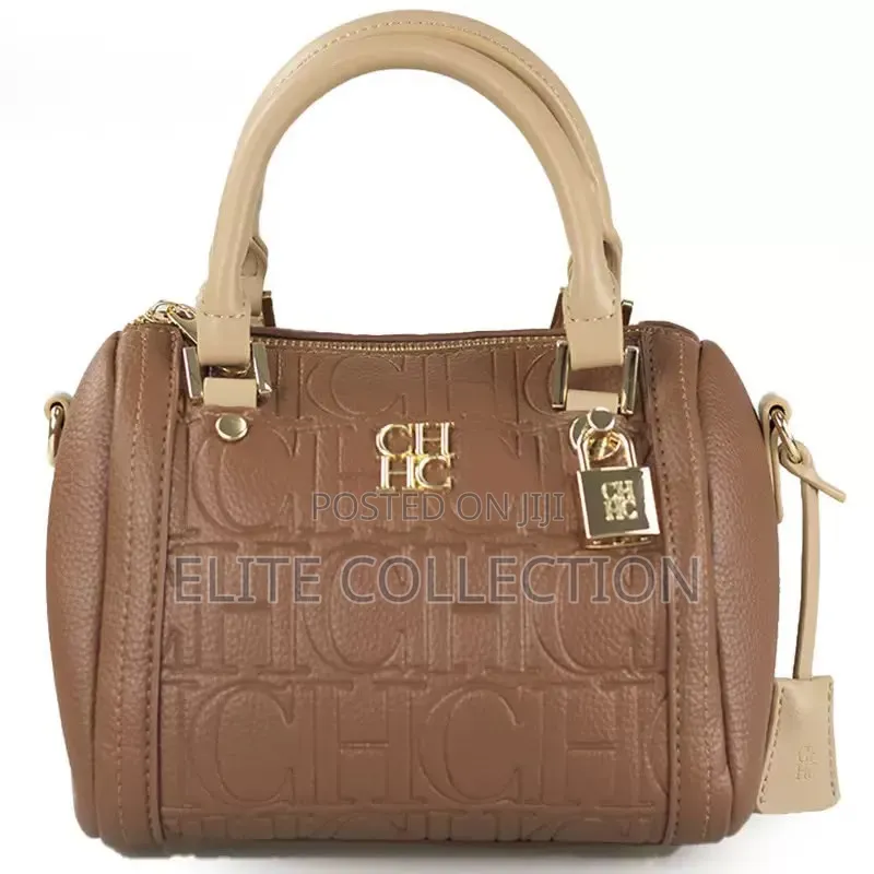 Carolina Herrera Pillow Brown, Burgundy, Black, Chocolate & Nude