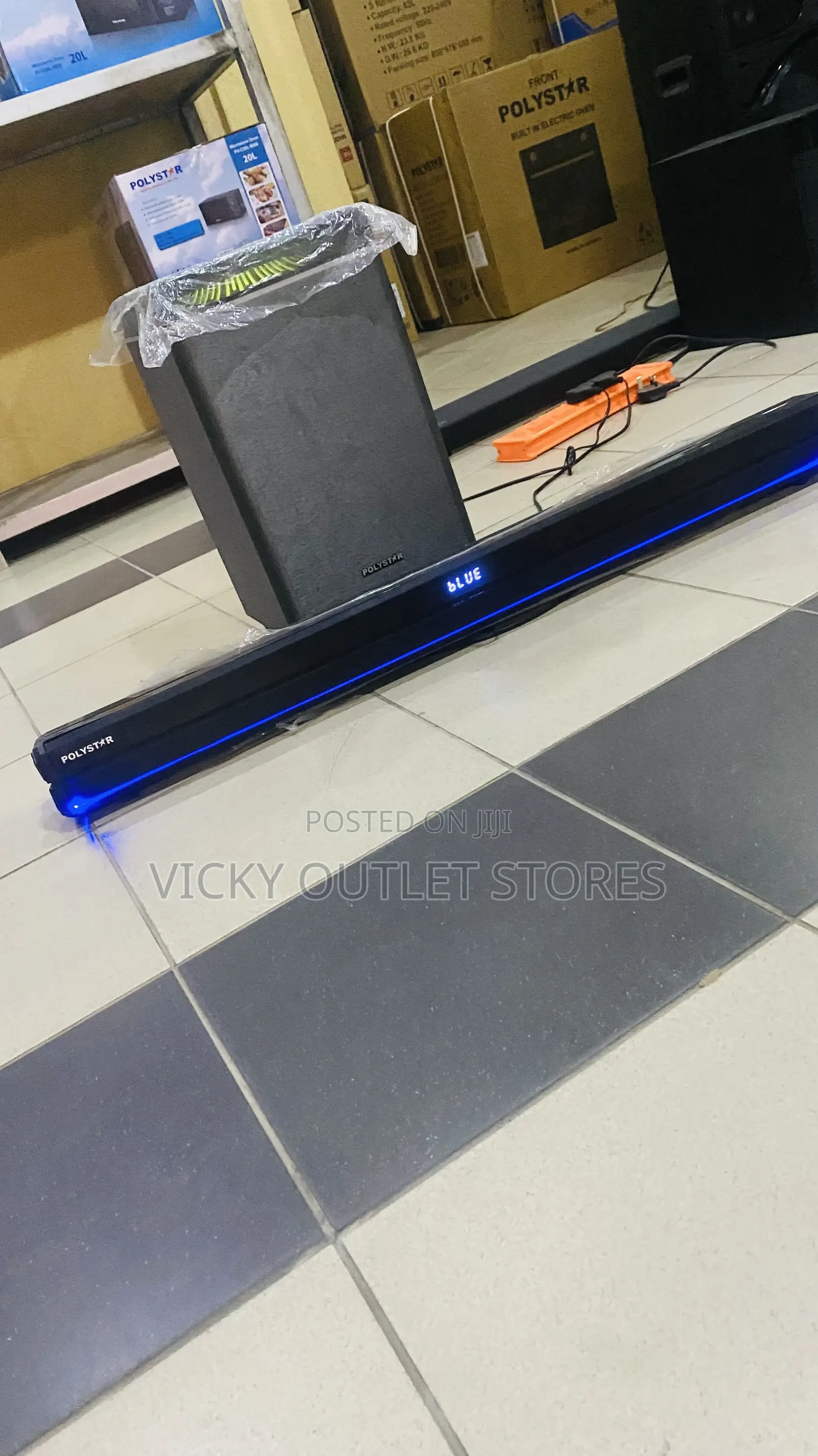 Here Is Our Heavy Bass Soundbar 750watts