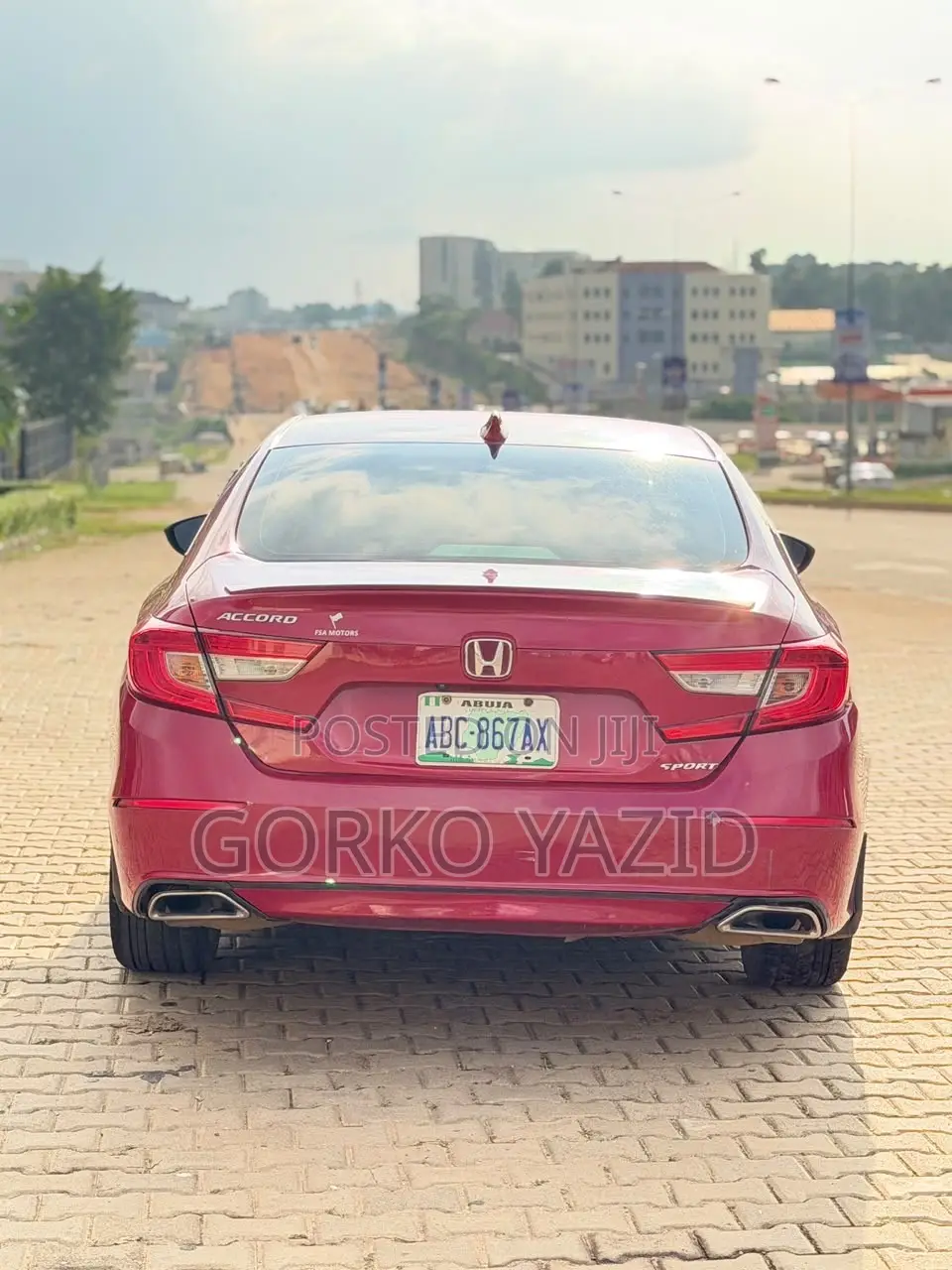 Honda Accord EX 2018 Red