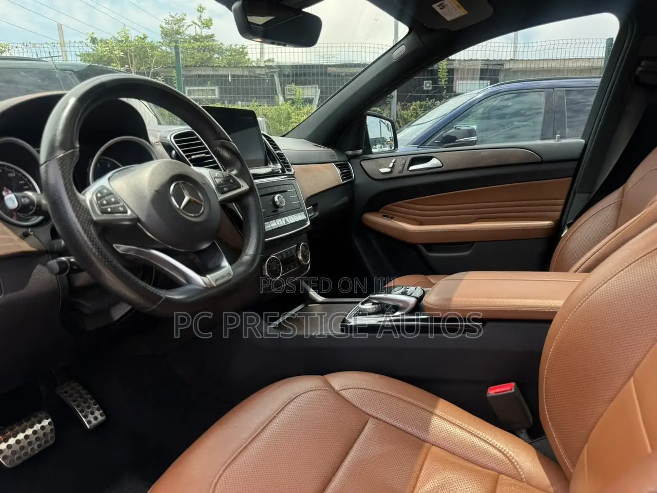 Mercedes-Benz GLE-Class AMG GLE 43 4MATIC 2017 Blue