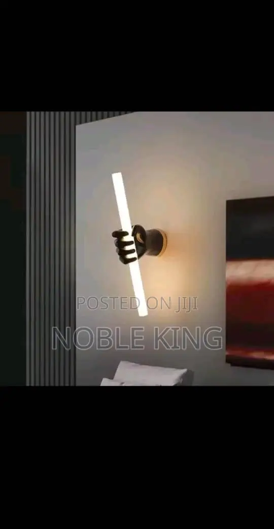 Modern Resin Fist LED Light Adjustable Wall Lamp for Living Room Bedro