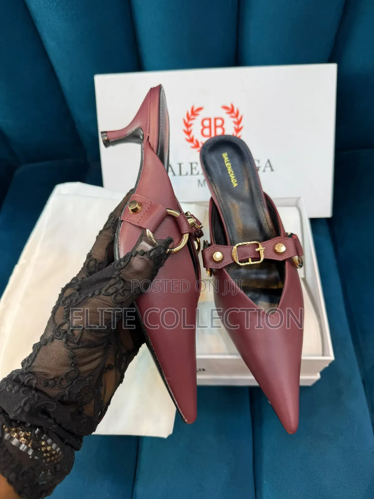 Balenciaga Mule Only One Inch Size.  37-43