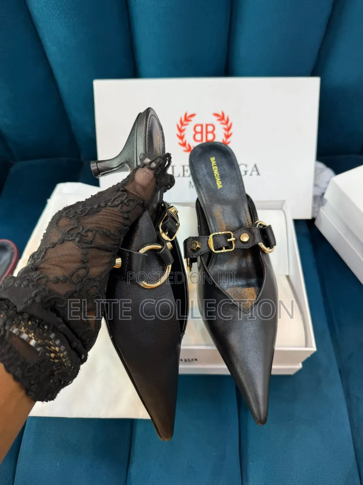 Balenciaga Mule Only One Inch Size.  37-43