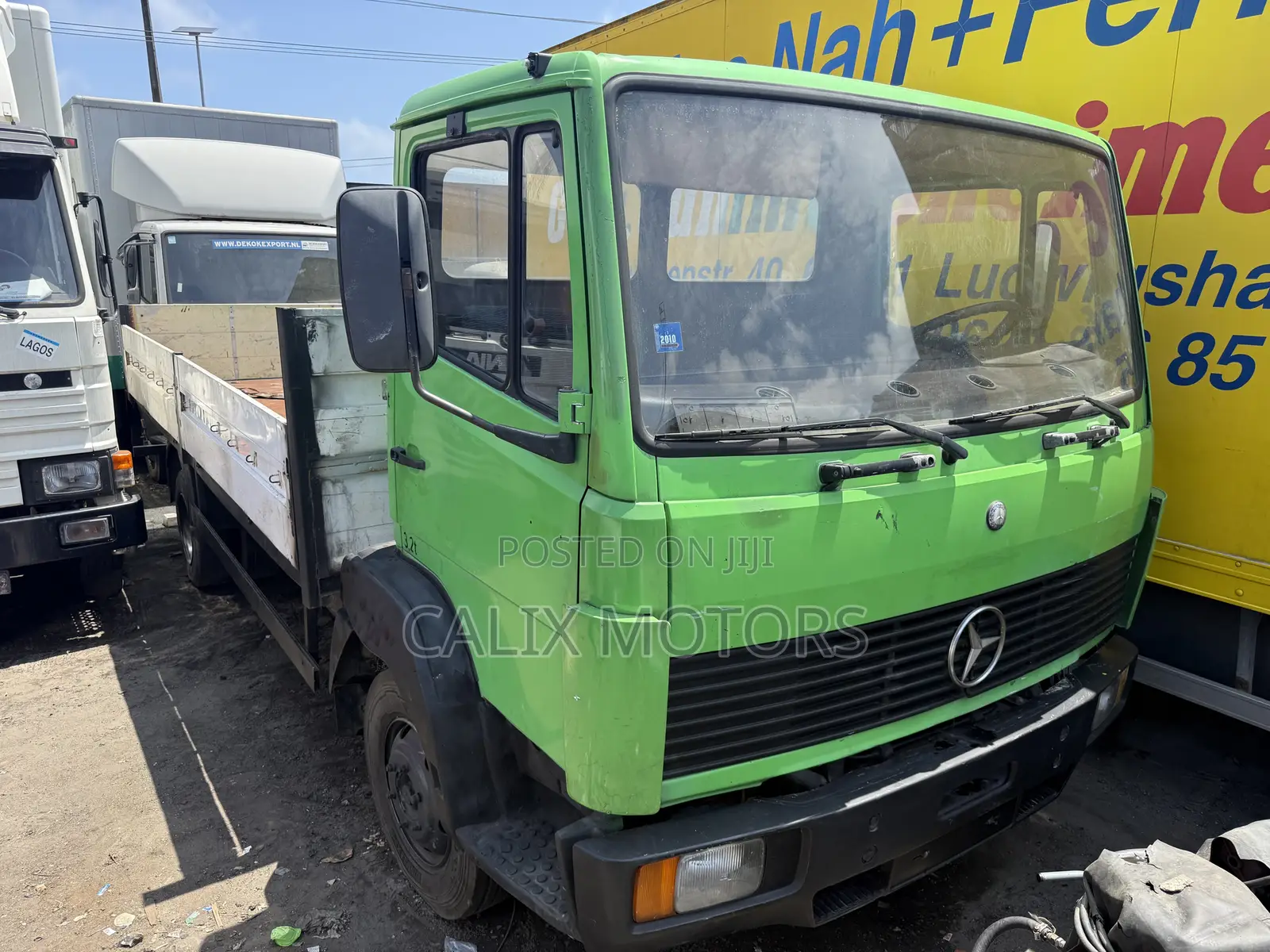 Foreign Used Mercedes Benz 814 Truck.