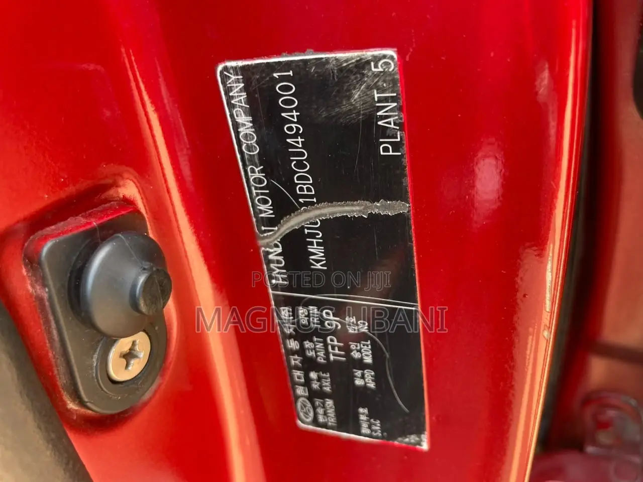 Hyundai Tucson Limited FWD 2013 Red