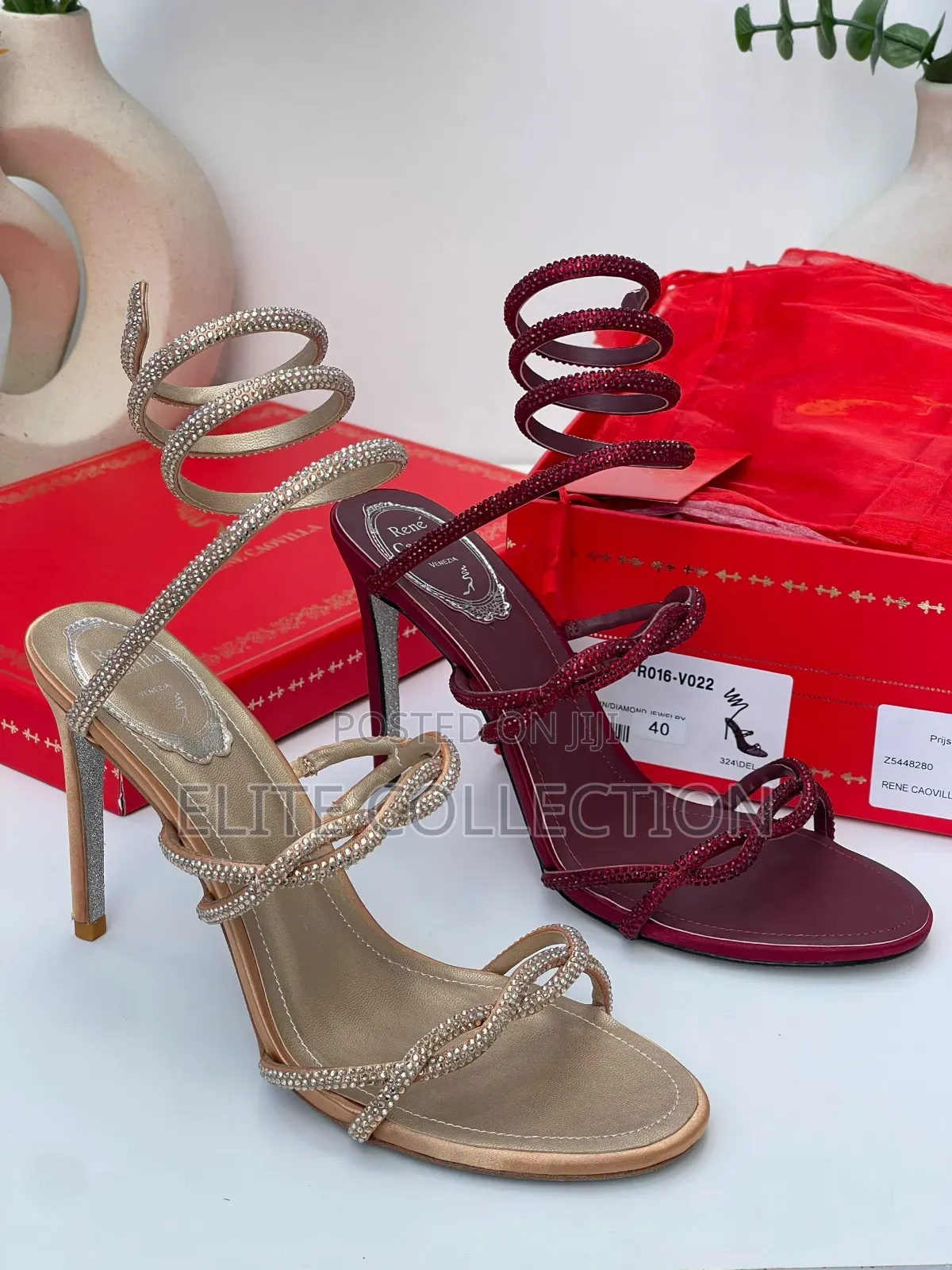 Original Rene Caovilla High Hells Size 37_32