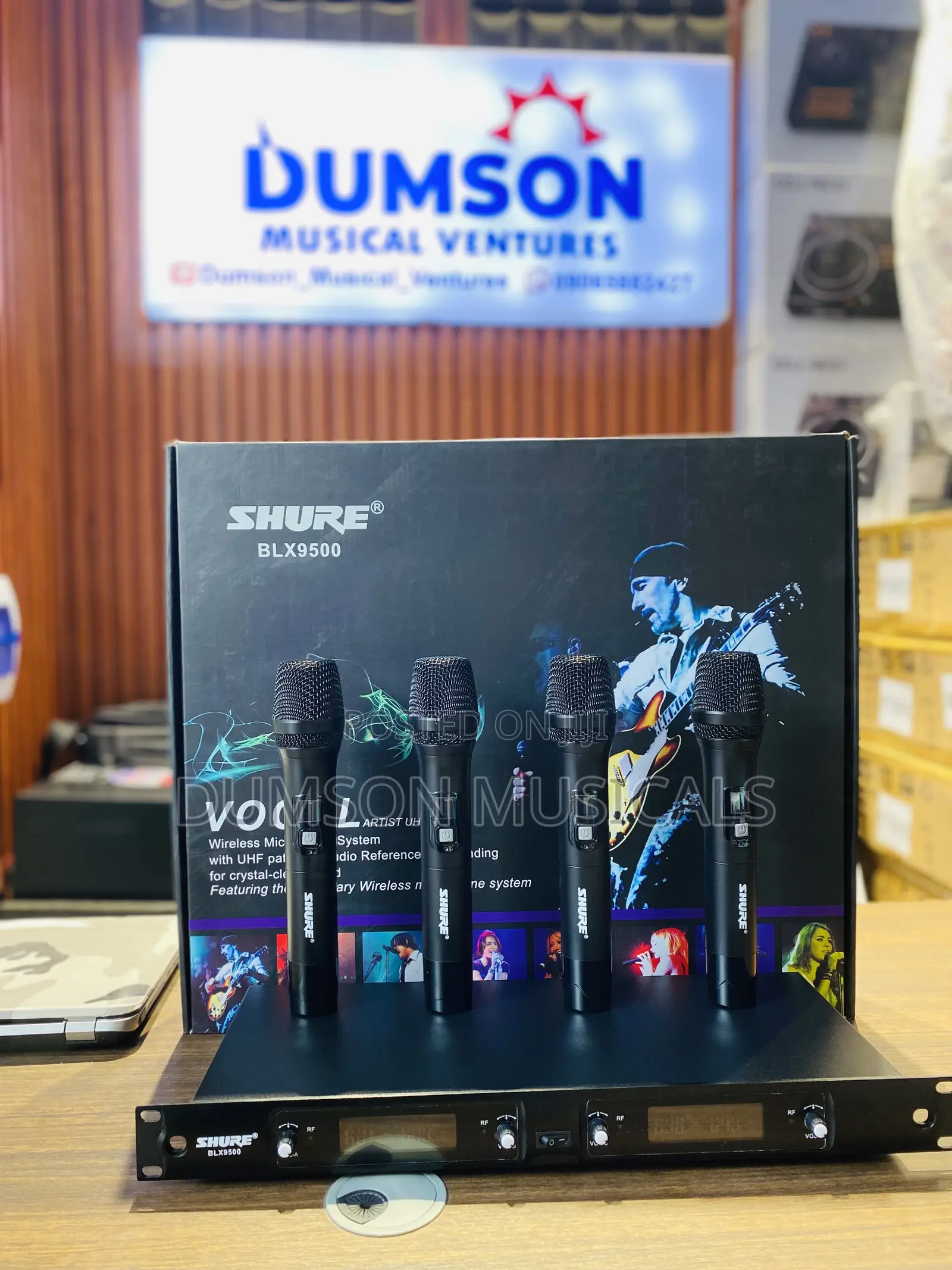 Shure BLX9500 4in1 Wireless Microphone System UHF