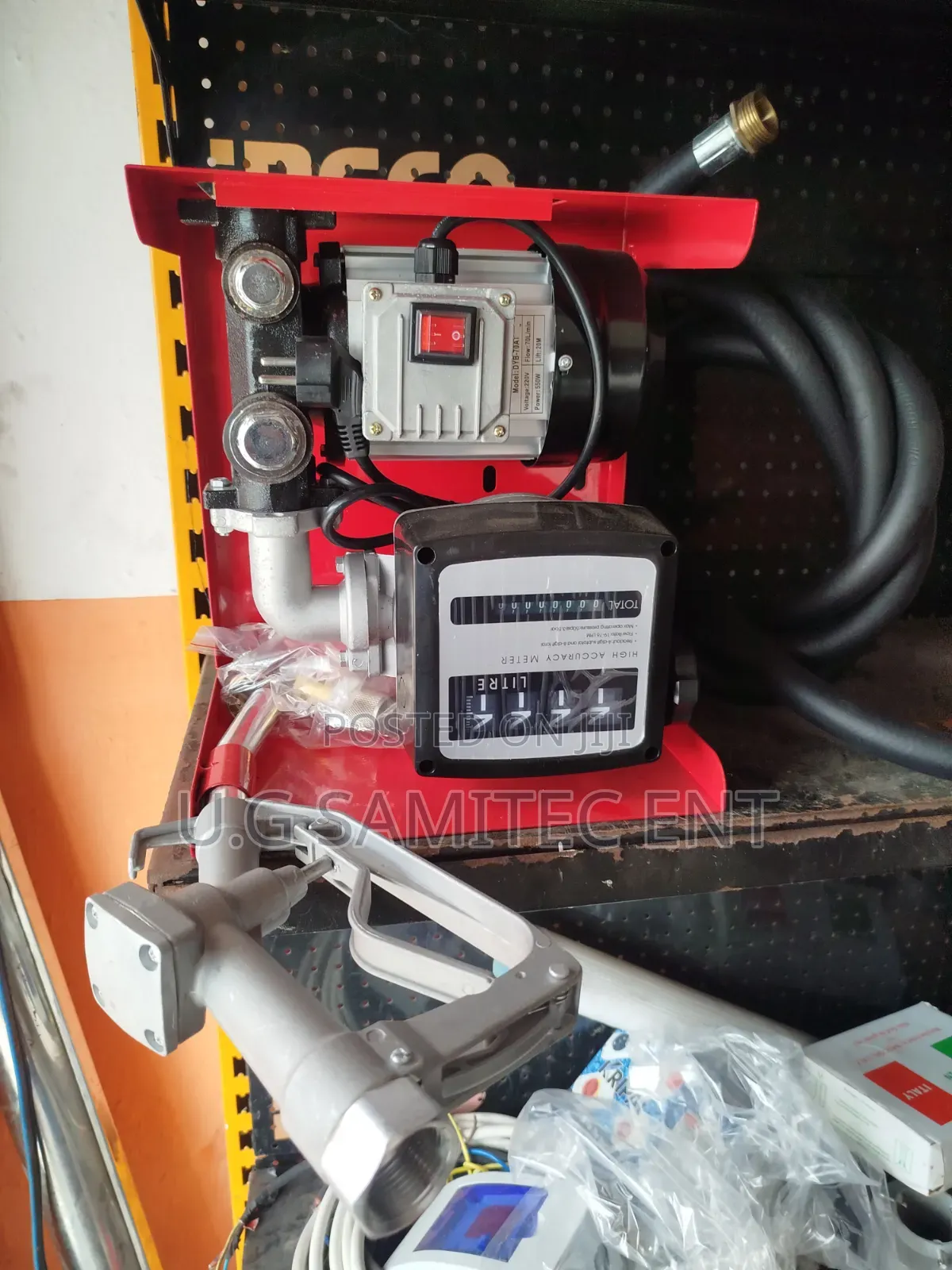 550W 220V Electric Diesel and Fuel Oil Transfer Pump Kit