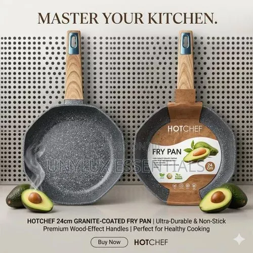 24cm Granite Non-Stick Single Frying Pan