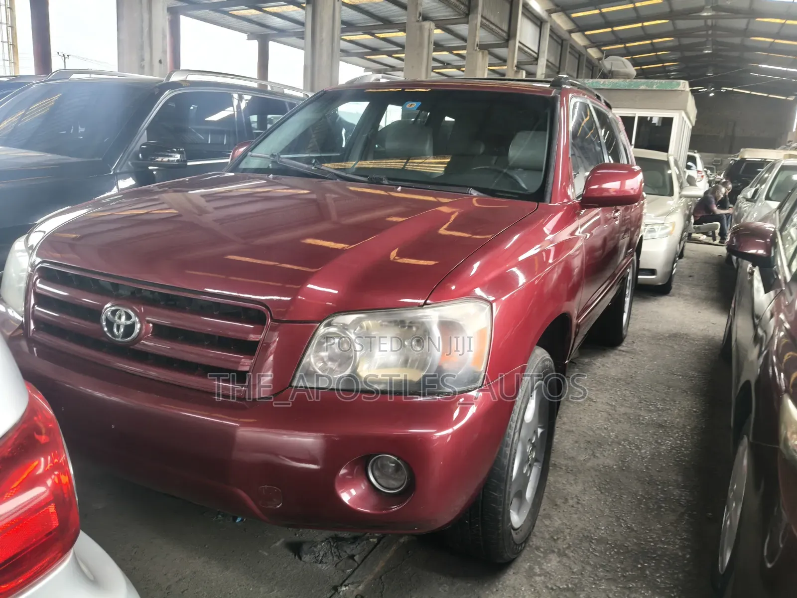 Toyota Highlander 2006 Burgundy