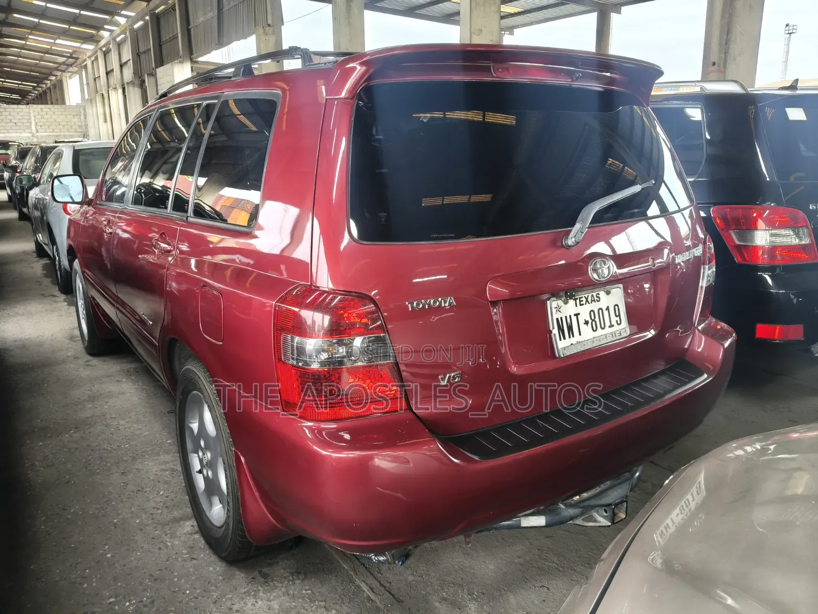 Toyota Highlander 2006 Burgundy