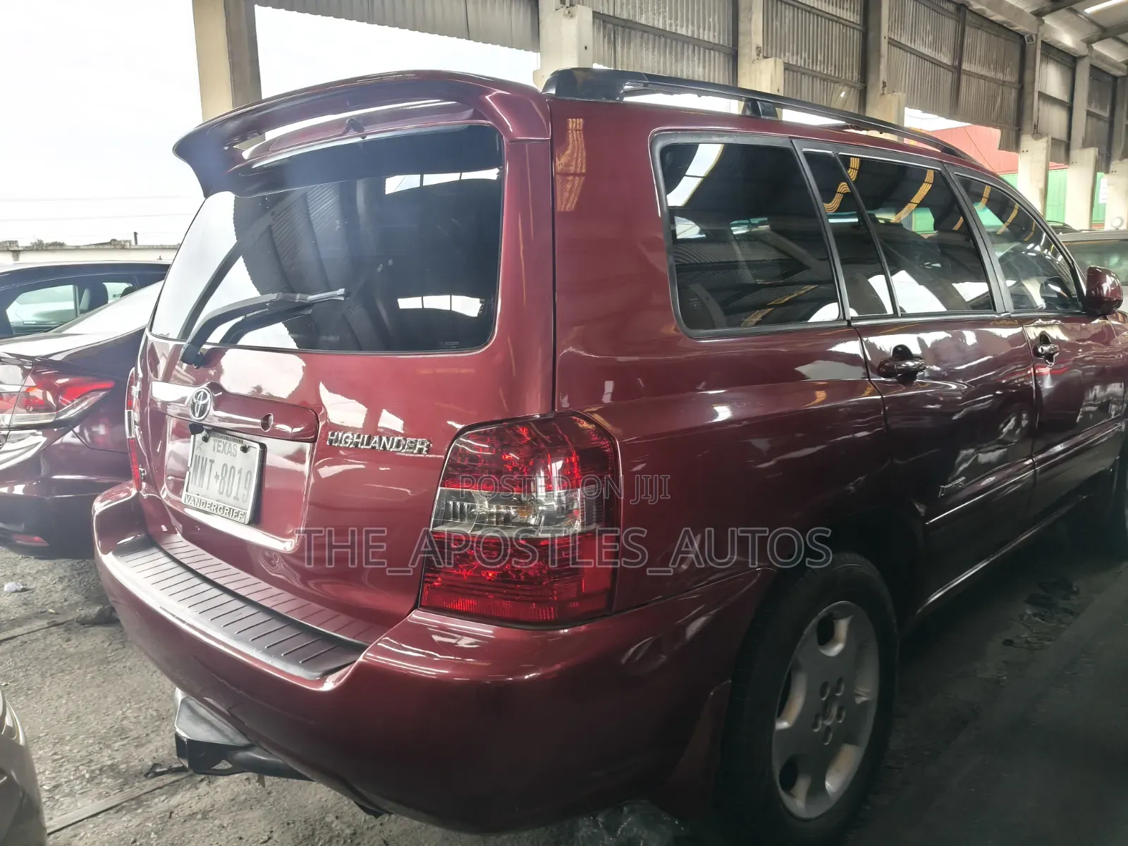 Toyota Highlander 2006 Burgundy