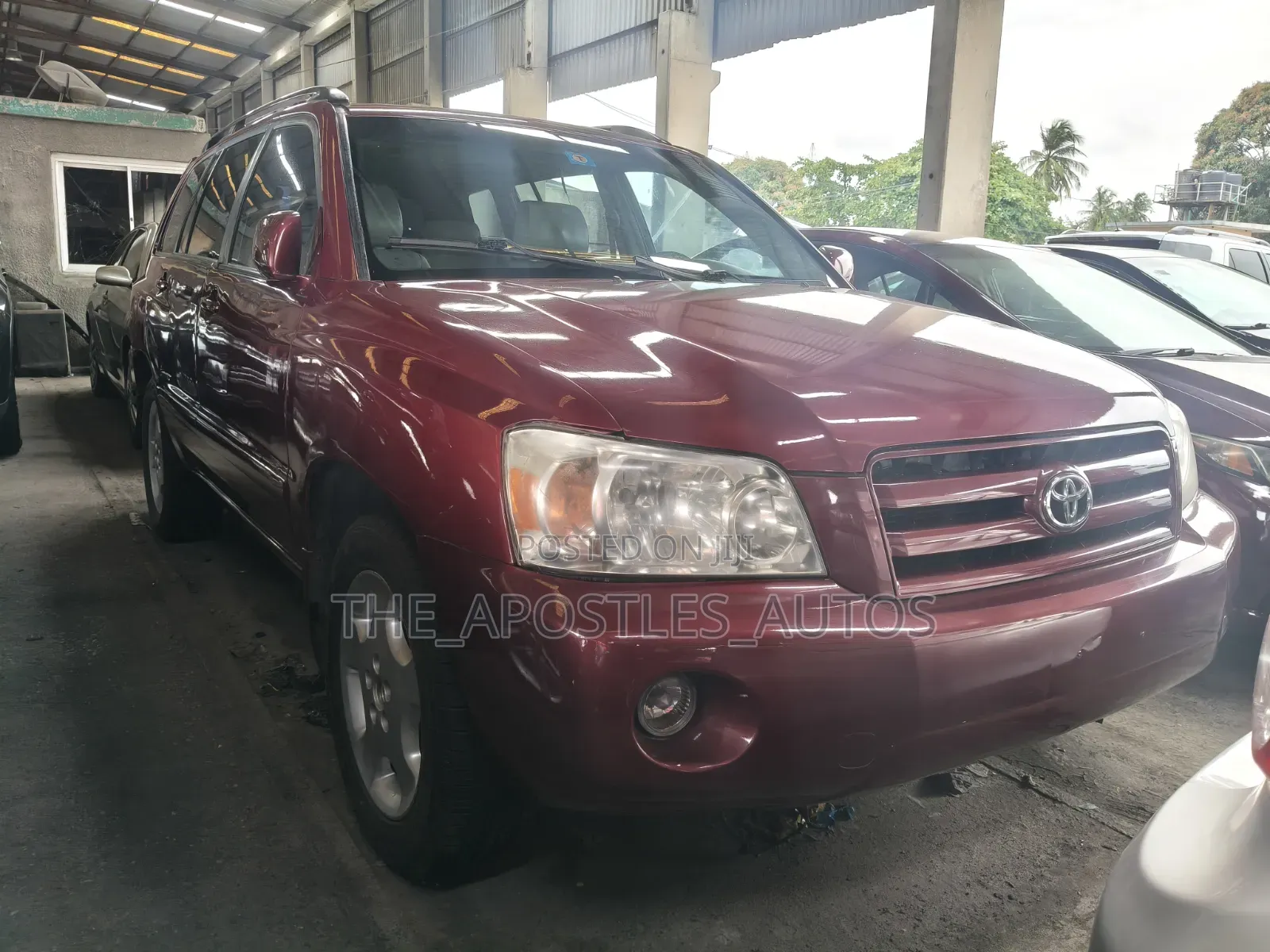Toyota Highlander 2006 Burgundy