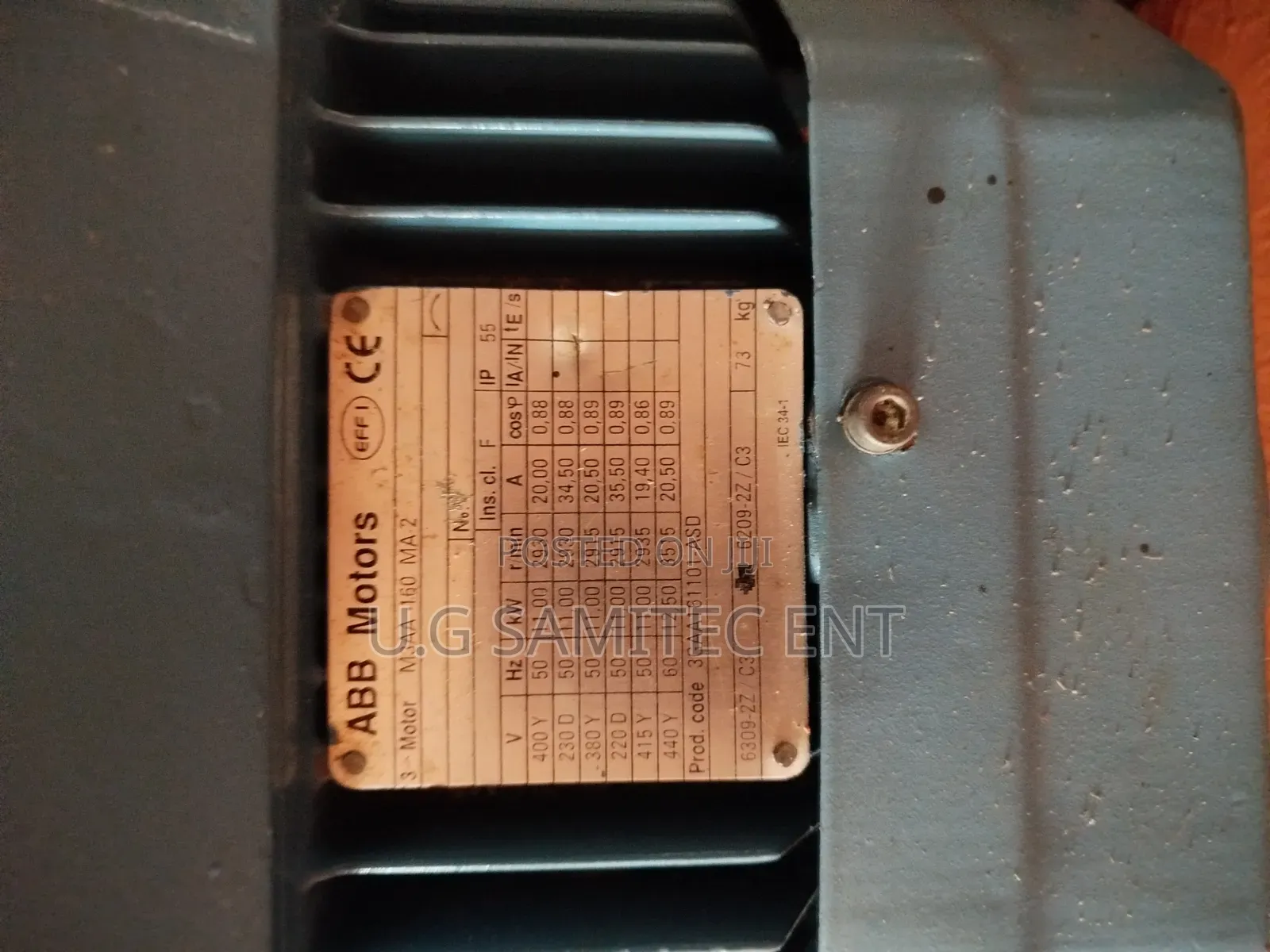 ABB Industrial Electric Motor