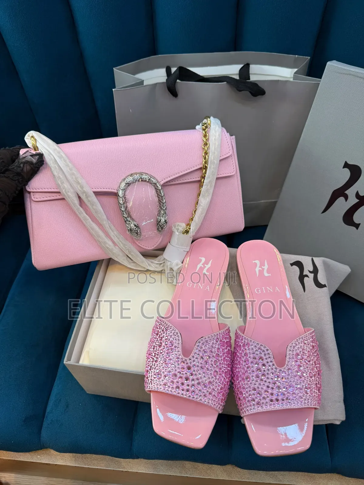 Gucci Luxury Bag
Gucci Mirror Quality 
Bag and Slippers Size 37-43
