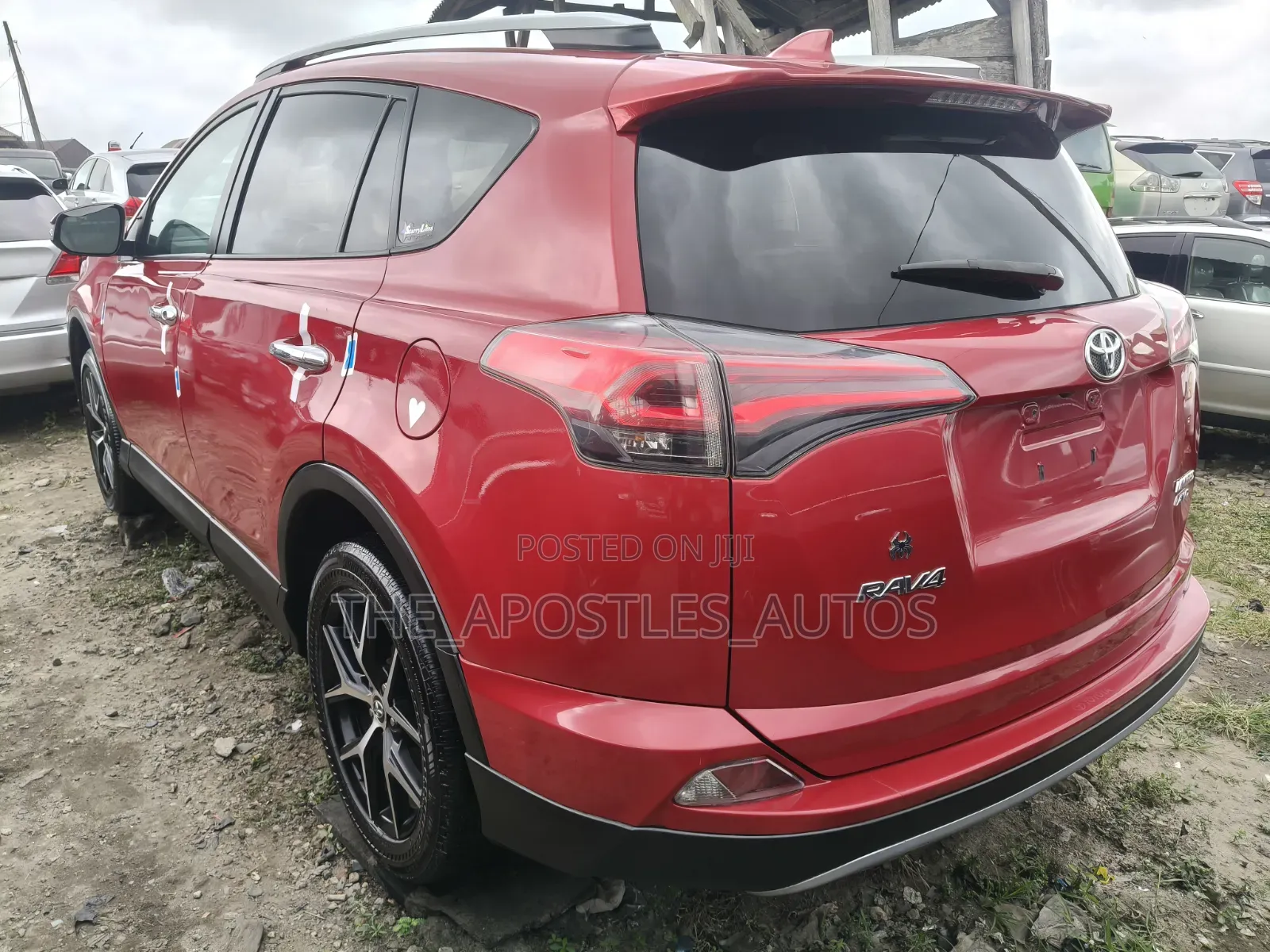 Toyota RAV4 2017 Red