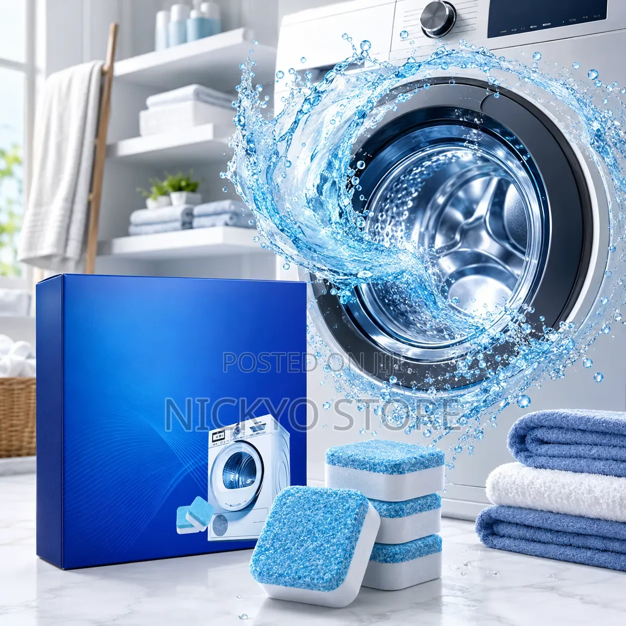 Washing Machine Deep-Cleaning Tablets