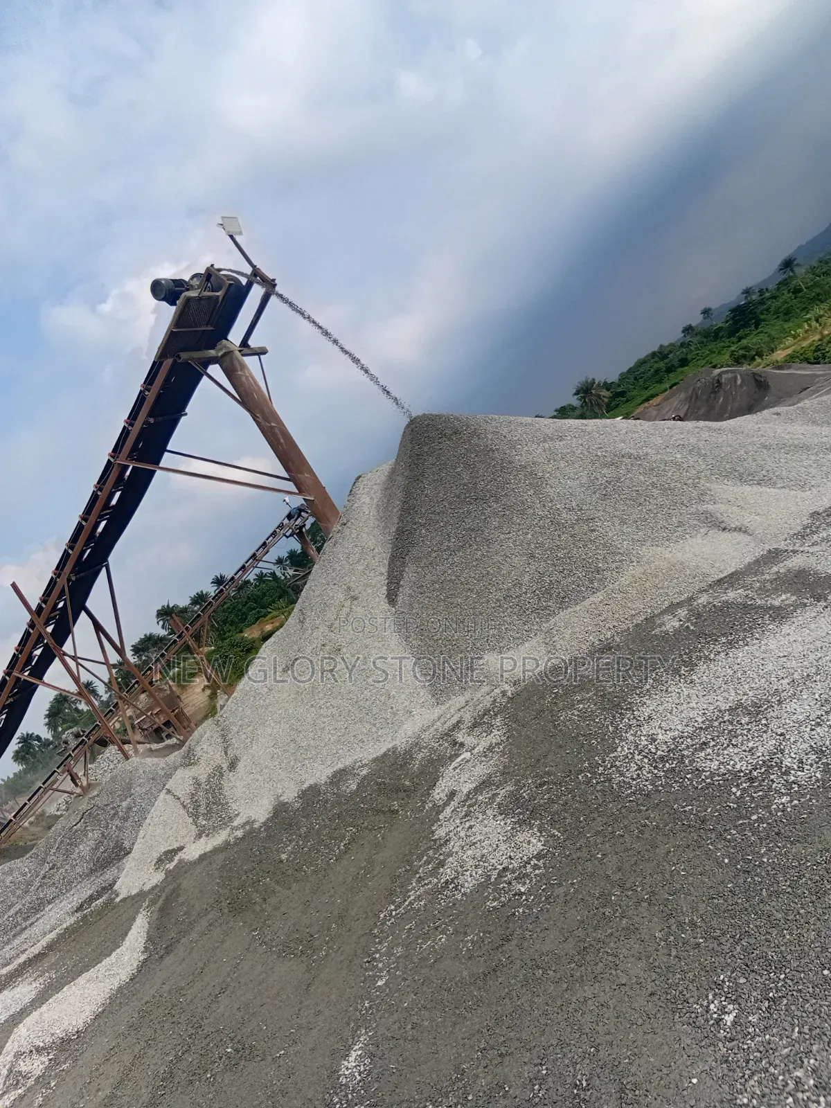 3/4up Granite and Stone Dust and Stone Base