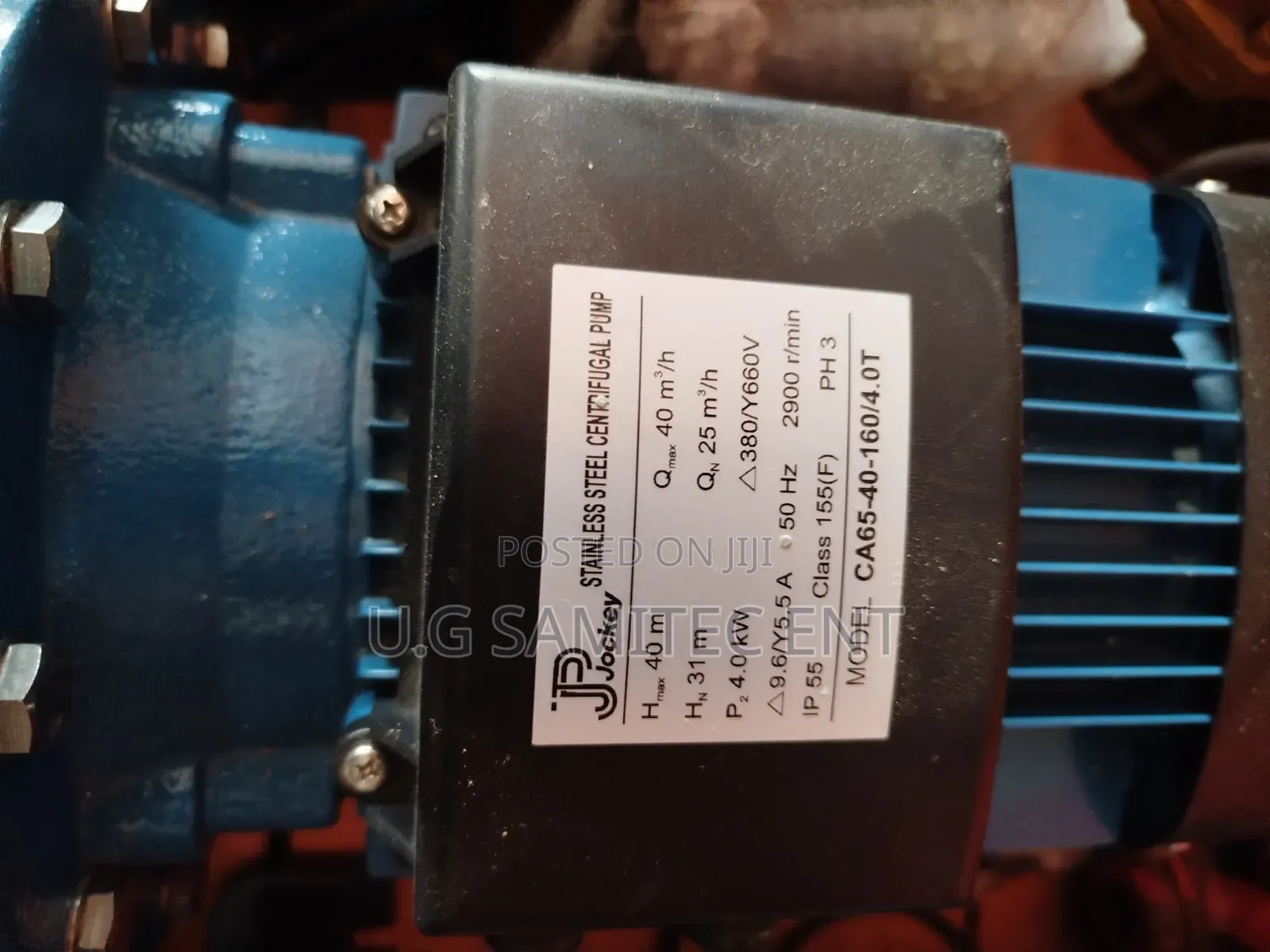 Jockey Stainless Steel Centrifugal Pump
