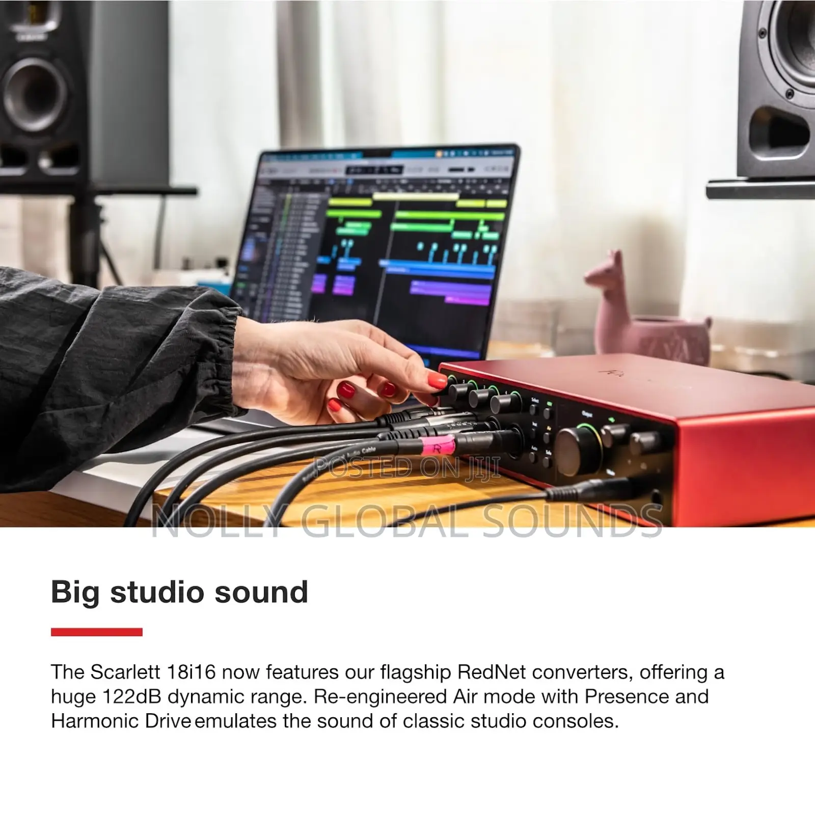 Focusrite Scarlett 18i16 4th Gen USB-C Audio Interface 18-in 16-Out