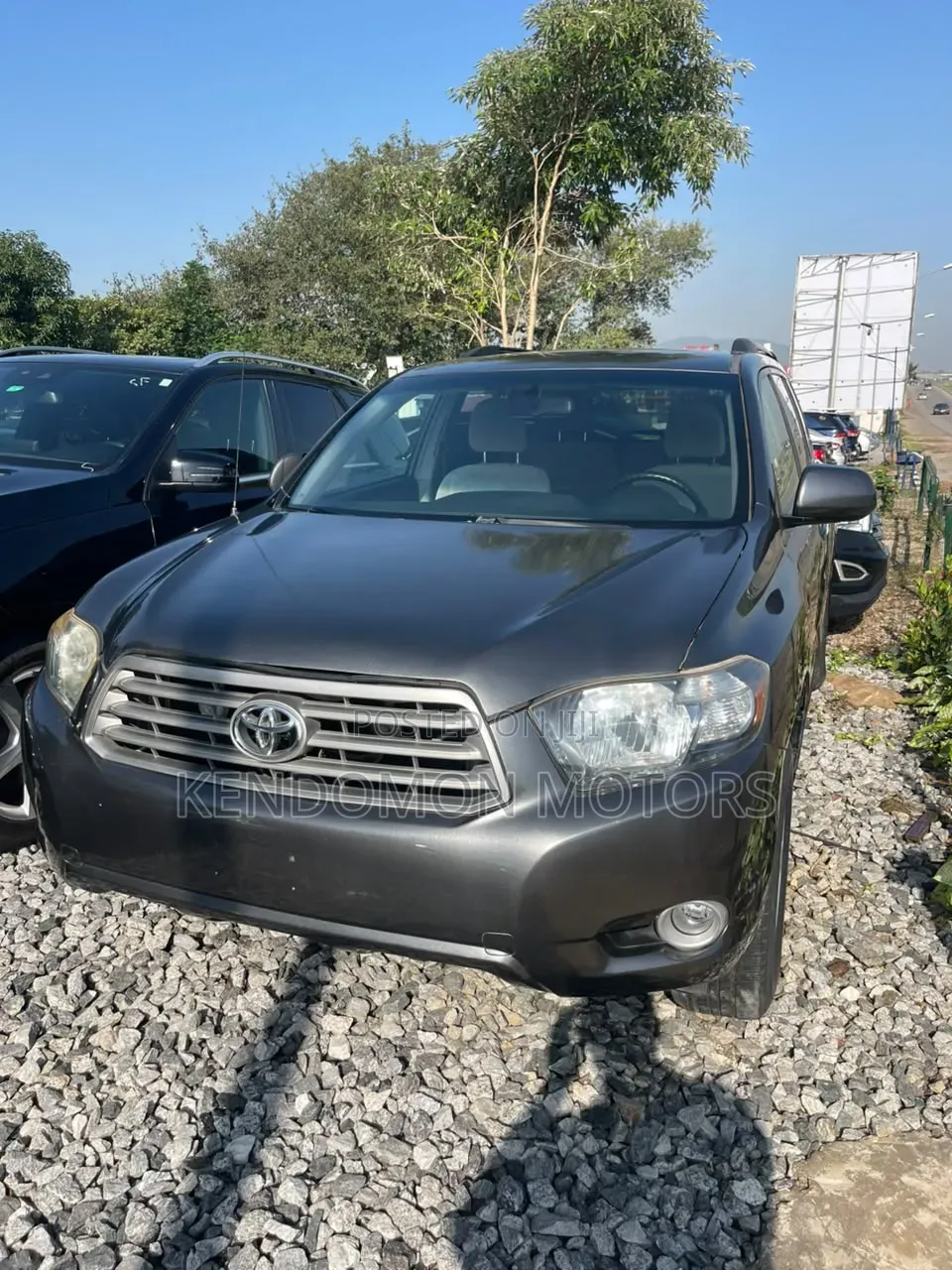 Toyota Highlander 2008 Gray