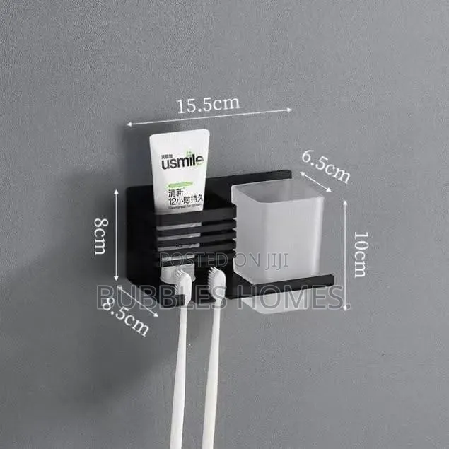 Toothpaste and Toothbrush Holder