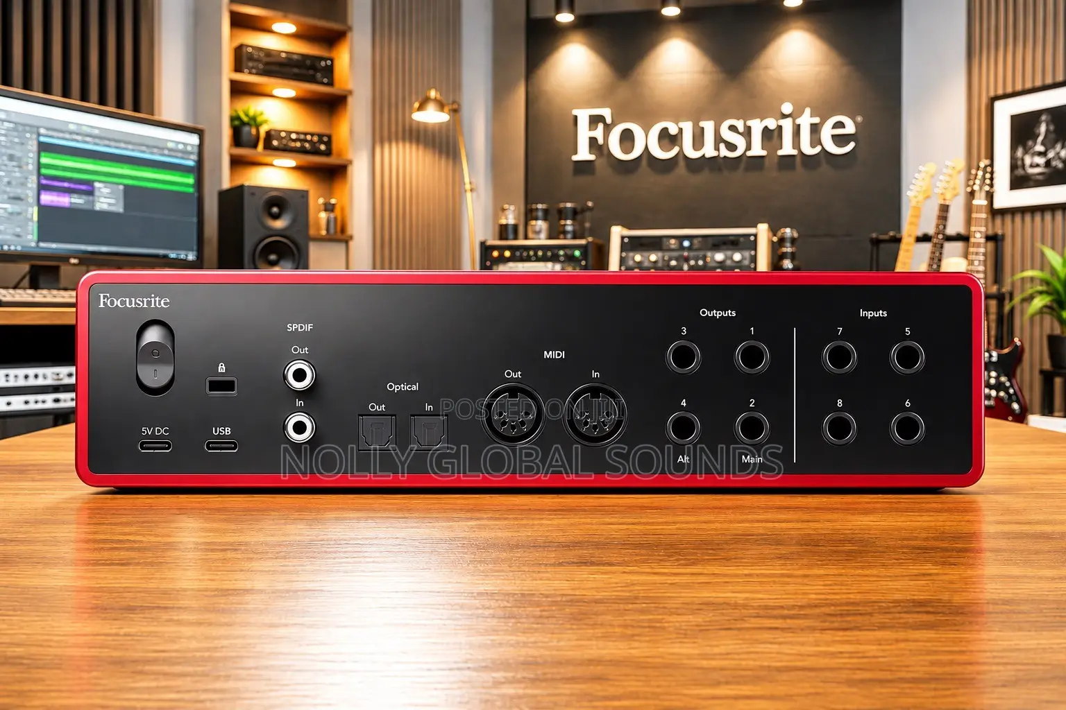 Focusrite Scarlett 18i16 4th Gen USB-C Audio Interface 18-in 16-Out