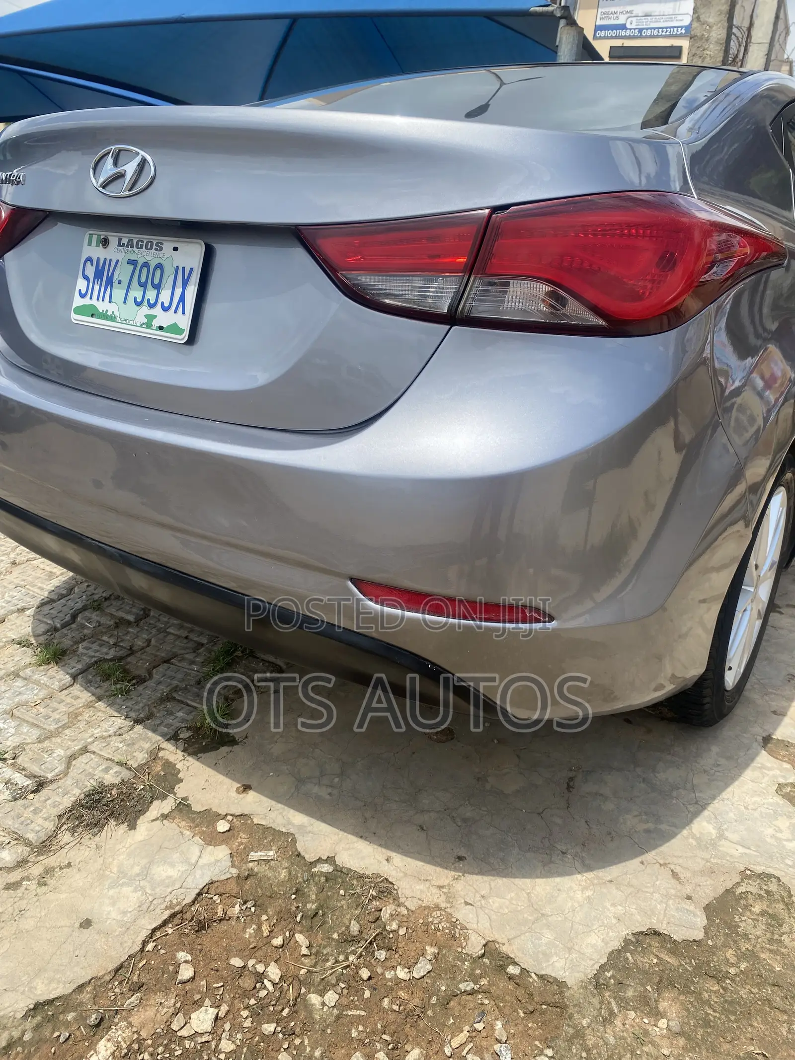 Hyundai Elantra GLS Sedan FWD (1.8L 4cyl 6M) 2013 Gray