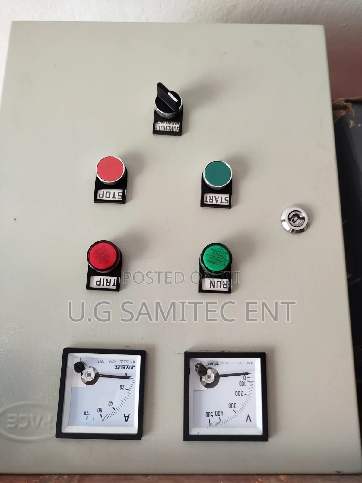 Borehole Pump Control Panel