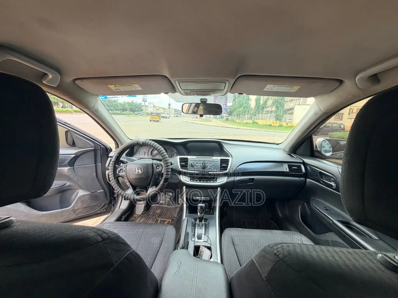Honda Accord EX-L V-6 2dr Coupe (3.5L 6cyl 6A) 2014 Gray