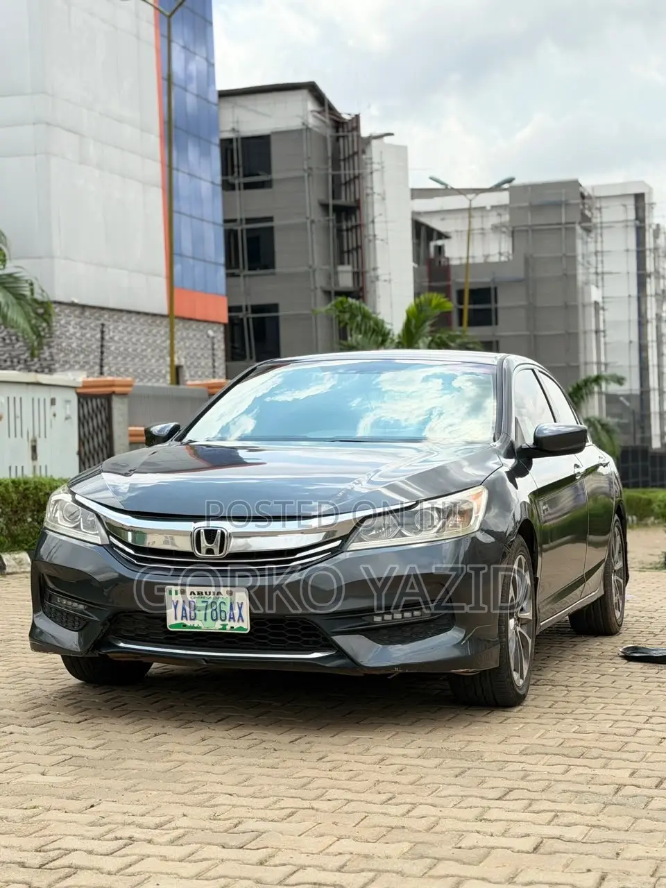 Honda Accord EX-L V-6 2dr Coupe (3.5L 6cyl 6A) 2014 Gray