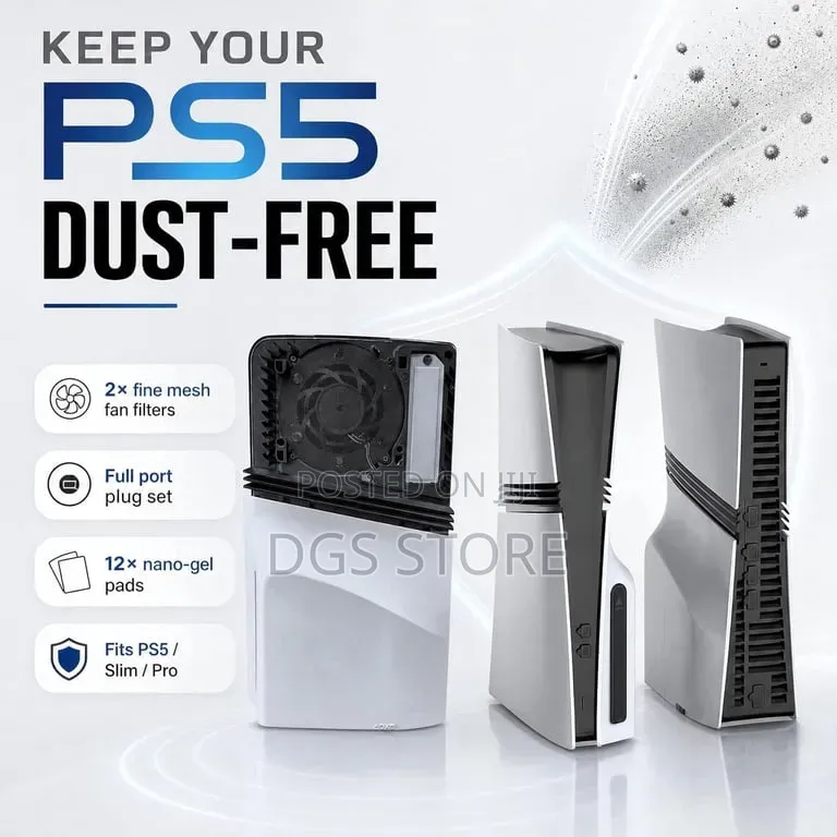 Dobe Dust Proof Kit for PS5 Fat,slim,pro