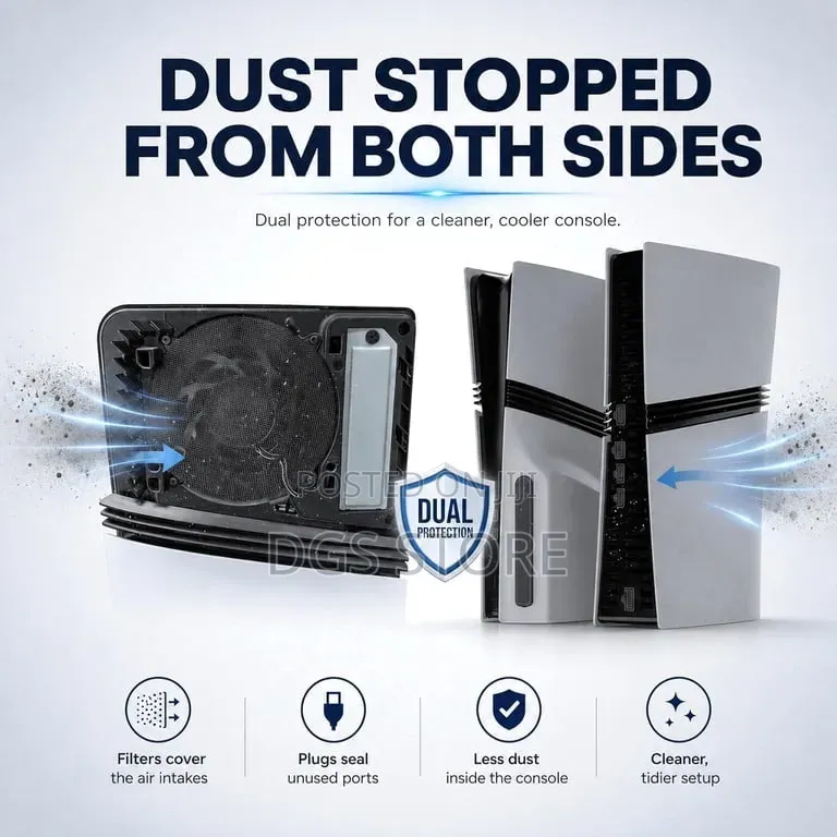 Dobe Dust Proof Kit for PS5 Fat,slim,pro