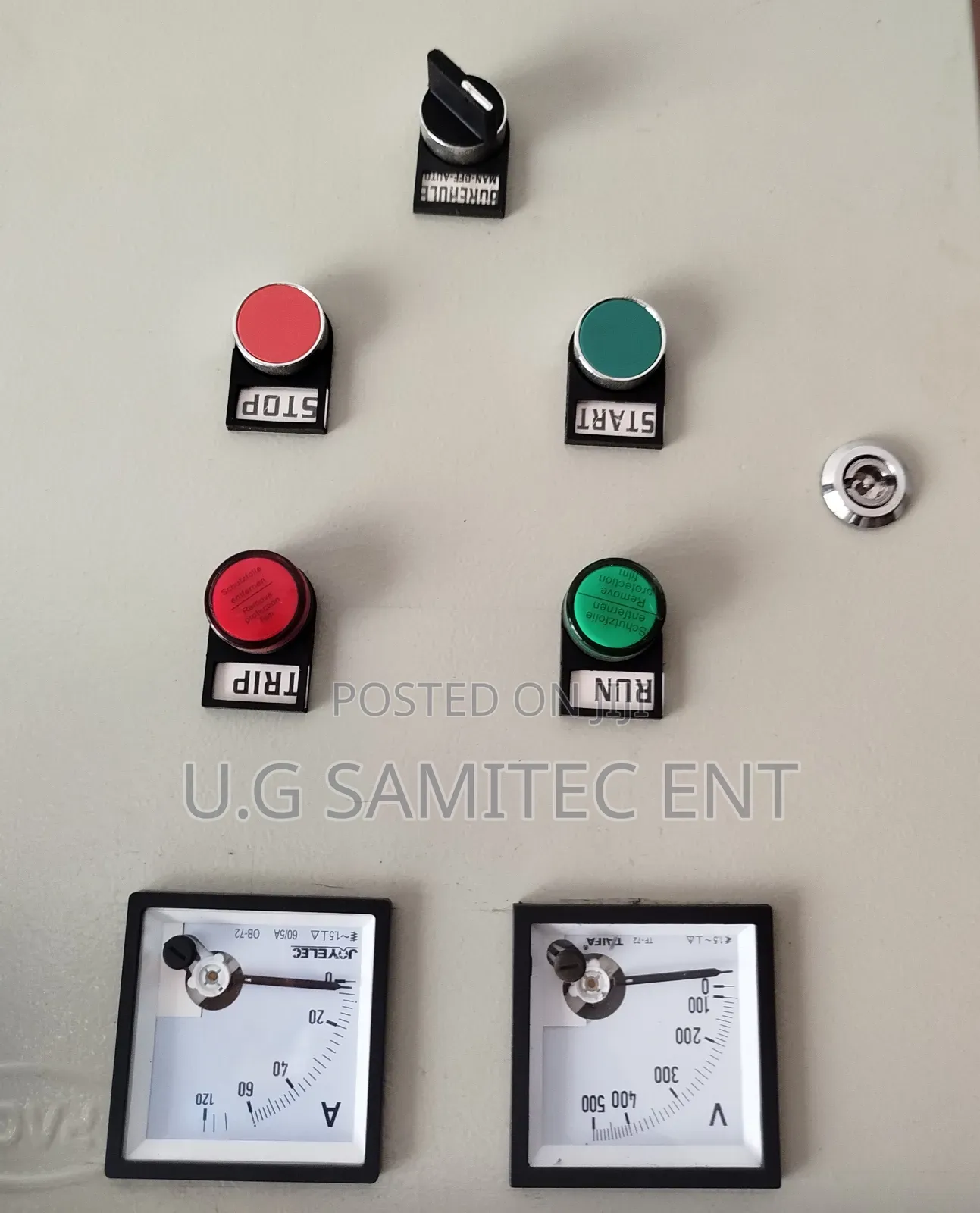 Borehole Pump Control Panel