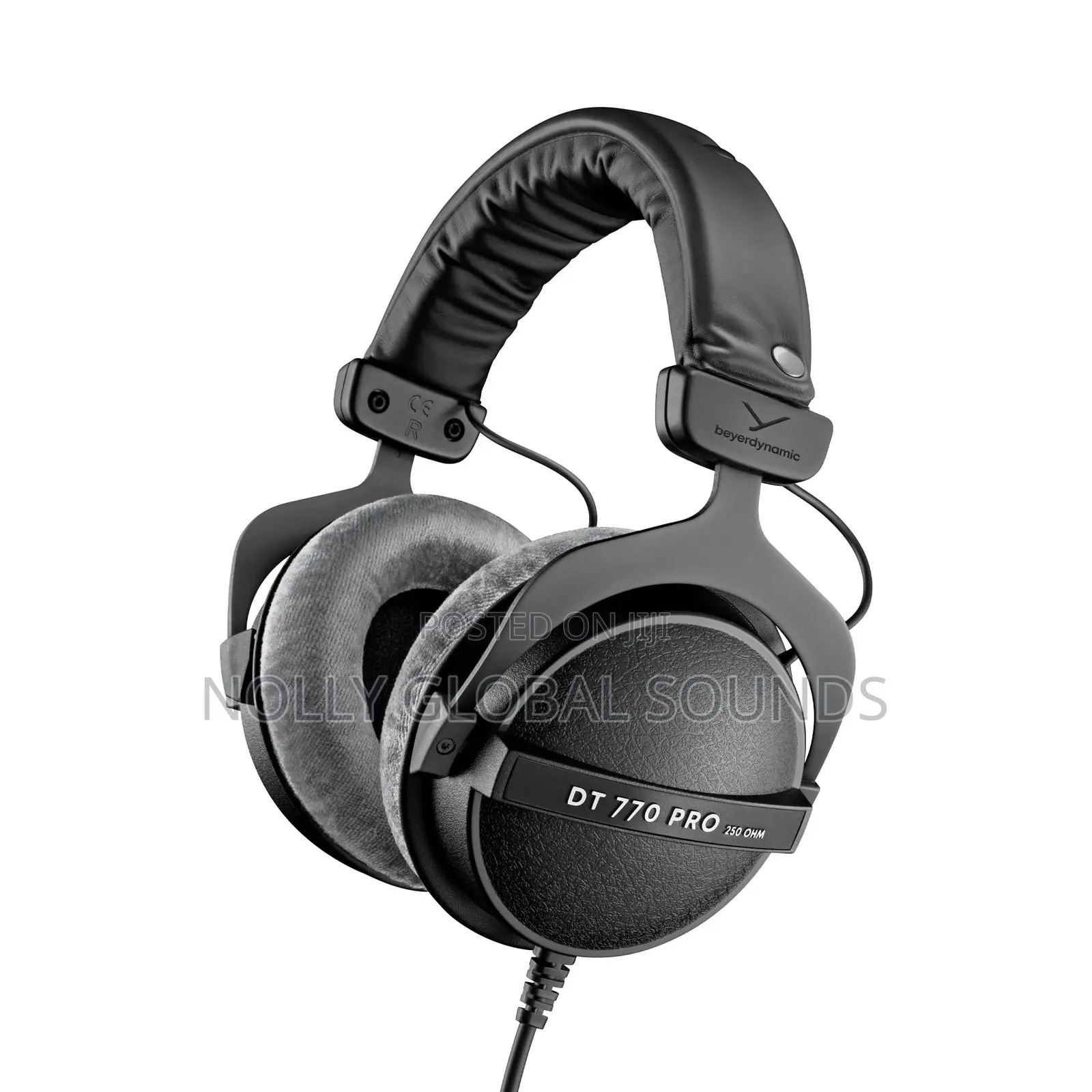 Beyerdynamic DT 770 Pro (250 Ohm) Closed-Back Studio Headphones, Black