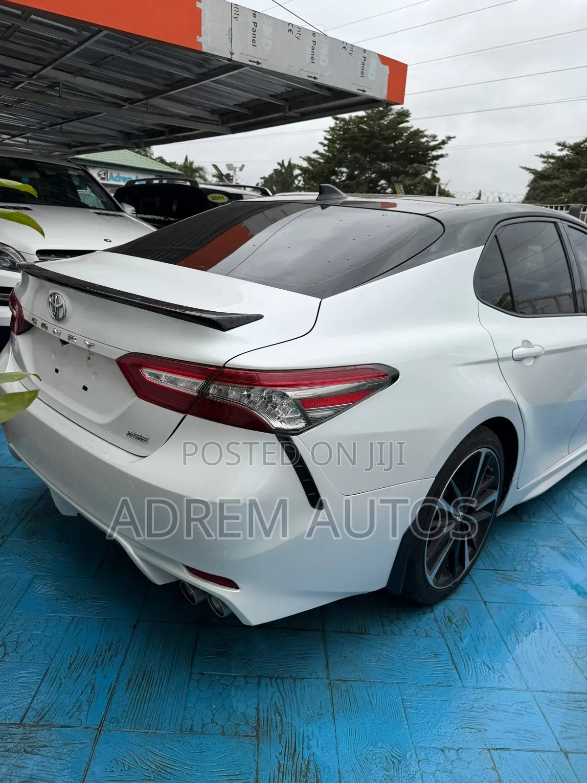 Toyota Camry XSE (2.5L 4cyl 8A) 2019 White