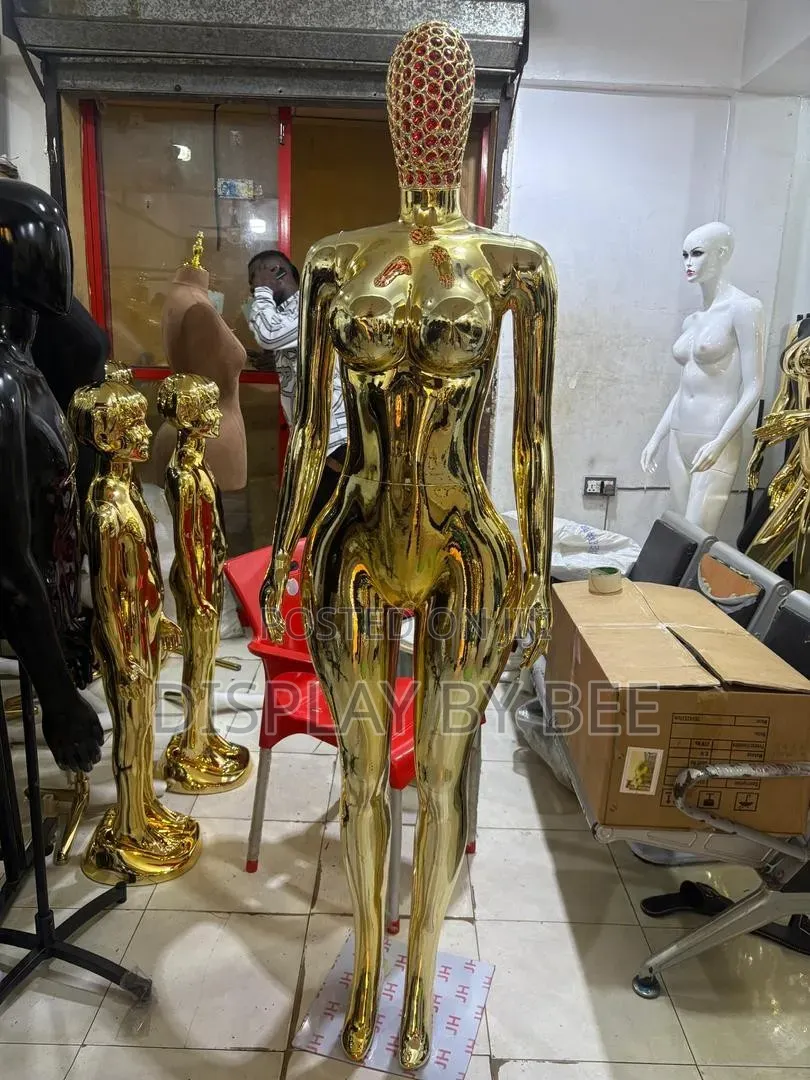 Net Head Fiberglass Shaped Mannequin