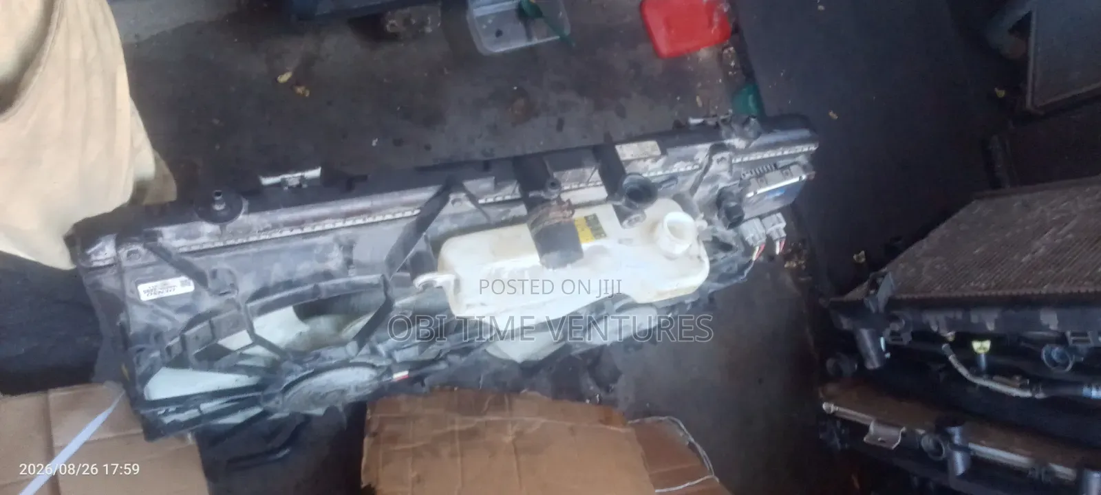 Radiator and Fan Toyota Highlander 2008=10